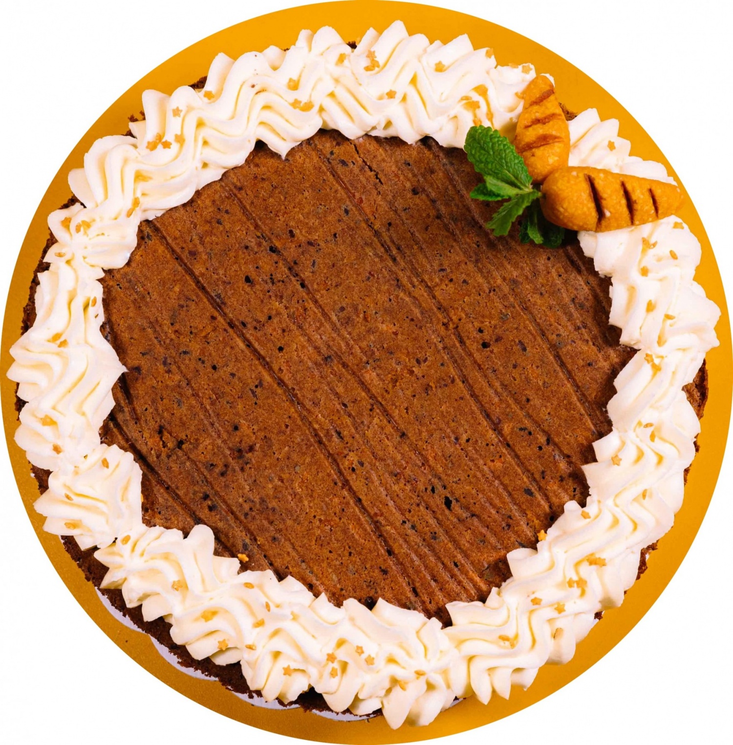 Oscar - kruidige wortel-walnoot cake